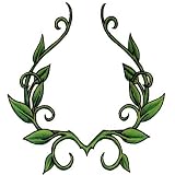 Belly Button Vine Tattoo