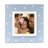 Review New Arrivals  / New Arrivals Overlay Picture Frame - Blue Polka Dot