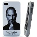 NowKin Einzigartige Transparente Iphone 4/4s Steve Jobs Memorial Ausgabe Tasche