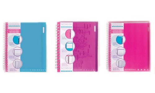 Notebooks With Dividers. The Notebound Colors Notebooks