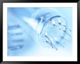 Close-up of Vacuum Tube Diode Photography Framed Art Poster Print, 49x39