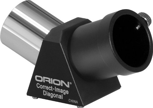 Orion 7216 1.25-Inch 45-degree Correct Image Prism Telescope Diagonal