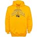 Georgia Tech Yellow Jackets Gold Arch Lettering Hoody Sweatshirt