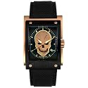 Invicta Men's II Collection Square Skull Rose-Gold Watch #4591