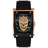 Invicta Men's II Collection Square Skull Rose-Gold Watch #4591