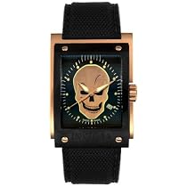 Invicta Men's II Collection Square Skull Rose-Gold Watch #4591