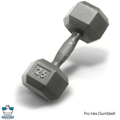 Hampton Pro Hex Dumbbells - Sold in Pairs!