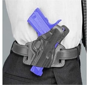 Galco Silhouette High Ride Holster for Springfield XD 9/40 4-Inch (Black, Right-hand)