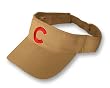 Chicago Cubs Adjustable Khaki Visor by American Needle