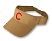 Chicago Cubs Adjustable Khaki Visor by American Needle