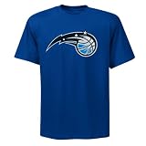 NBA Youth Orlando Magic Dwight Howard Player Name And Number Short Sleeve Tee, Blue, Large