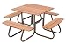Jack-Post WL-38Z Four Sided Picnic Table Bronze Finish