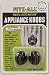 Fitz-All Set of 2 Replacement Appliance Knobs