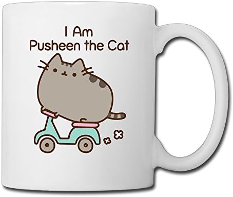 Ceramic Personalized I Am Pusheen The Cat Cup Espresso Mugs