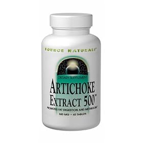 Source Naturals Artichoke Extract, 45 Tabs, 500 Mg