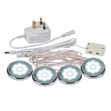 Saxby 13843 Zest Under Cabinet LED Kit White