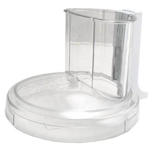 KitchenAid 9 and 12-Cup Work Bowl Cover, Ultra Wide Mouth Feed Tube White
