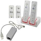 USB 10/100Mbps Ethernet Network Adapter + Dual Charging Station w/ 2 Rechar ....