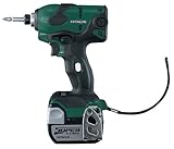 HITACHI リチウムイオン電池搭載14.4Vコードレスインパクトドライバ プログリーン WH-14DSL(2SLCK)(M)