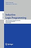 Inductive logic programming : 20th international conference, ILP 2010, Florence, Italy, June 27-30, 2010 : revised papers
