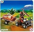 Ranger With Quad Bike And Trailer african safari animal