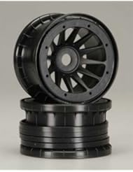 Toy: 1731 12-Spk Comp Beadlock 1/2" Offset Blk 17mm (2) - MAXIMIZER PRODUCTS