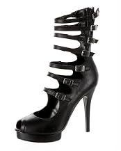 Deirdre Crackle Leather Super Strappy Sandal