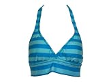 Jag Striped Banded Halter Bikini Top