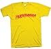 WWE Hulk Hogan Hulkamania Men's T-shirt, Yellow