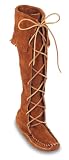 Minnetonka Men's Knee Hi Double Leather Softsole Boot