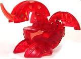 Bakugan New Vestroia Pyrus Nova (Red) Translucent Dragonoid Single (Loose) Figure