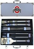 NCAA Ohio State Buckeyes 8pc. BBQ Set w/Case