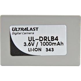ULTRALAST UL-DRLB4 Jvc BN-V37U Equivalent Camcorder digital Camera Battery by Ultralast