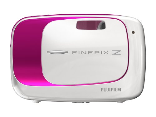 Fujifilm FinePix Z35 Digital Camera - White & Pink (10MP, 3x Optical Zoom) 2.5 inch LCD
