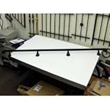 Wrought Iron 8'-6" Wall Mounted Stair Hand Rail By William Henry Iron Works, Inc.