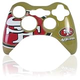 Xbox 360 Official NFL San Francisco 49ers Controller Faceplate