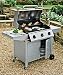Stainless Steel Gas BBQ Outdoor 3 Burner Hooded Gas BBQ Grill with Stainless Steel Hood