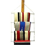 Hanging Rack Blanket 3 Bar W/Chain