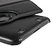 GMYLE(R) Black 360 Degree Rotating PU Leather Folio Stand Case Cover for Nook HD 7 inches Barnes & Noble e-Book Reader Tablet (Multi Angle- Vertical/Horizontal and Wake up Sleep Function)