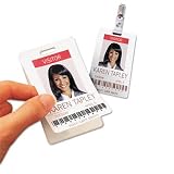 AVERY-DENNISON / AVE2991 / Photo ID Labels for Access Control Cards, Removable, 500 per Box / Sold as 1 BX