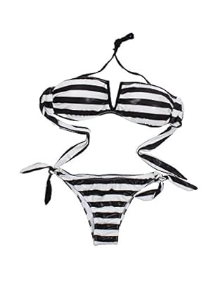 4giveness Bikini (Blanco / Negro)
