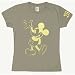 Search : Disney's Mickey Mouse - Gold Character Ladies T-Shirt