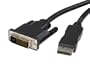 StarTech.com DP2DVIMM10 10 feet DisplayPort to DVI Video Adapter Converter Cable - M/M