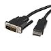 StarTech.com DP2DVIMM10 10 feet DisplayPort to DVI Video Adapter Converter Cable - M/M