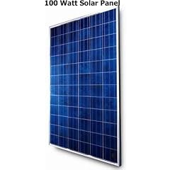 Solarmodul 100W Solarpanel Solarzelle Photovoltaik 12V AV-SOL100