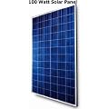 Solarmodul 100W Solarpanel Solarzelle Photovoltaik 12V AV-SOL100