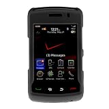 Blackberry 9550 Storm 2 Black Rubberized protective shield