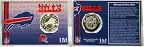 Buffalo Bills Team History Coin Card