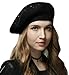 Sumolux Women Beret Hat French Wool Beret Beanie Cap Classic Solid Color Autumn Winter Hats