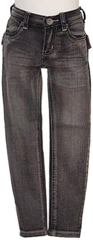 Dollhouse Little Girls Cute Black Jewel Pocket Designer Denim Jeans 6X